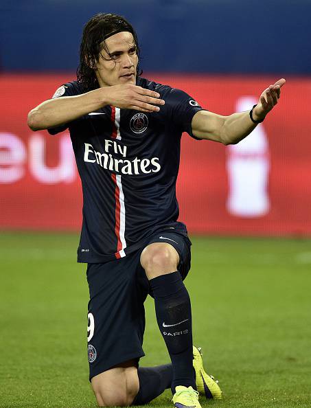 Edinson Cavani (Photo credit should read FRANCK FIFE/AFP/Getty Images)