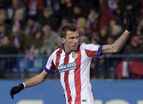 Mario Mandzukic (Photo credit should read GERARD JULIEN/AFP/Getty Images)