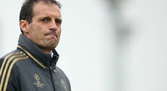 Juventus-Sassuolo, Allegri: “Avevo chiesto ai ragazzi di farmi passare un buon weekend”