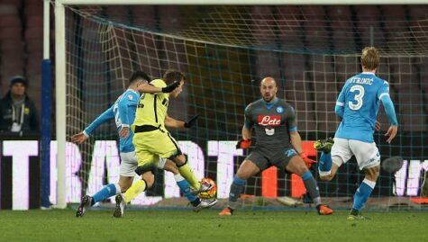 Il 2-0 di Ljajic a Napoli ©Getty Images