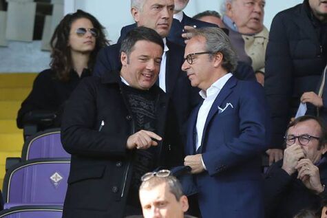 Matteo Renzi e Andrea Della Valle