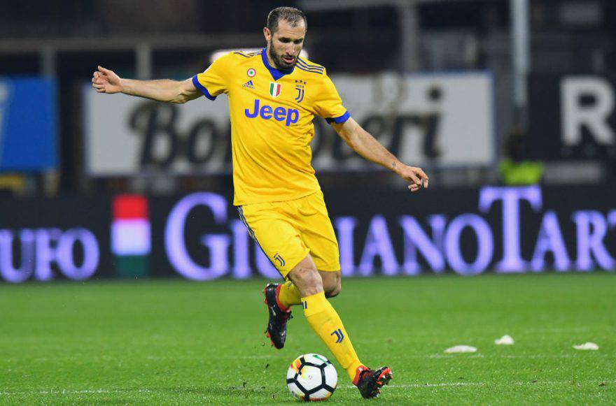 Juve-Milan, Chiellini titolare 