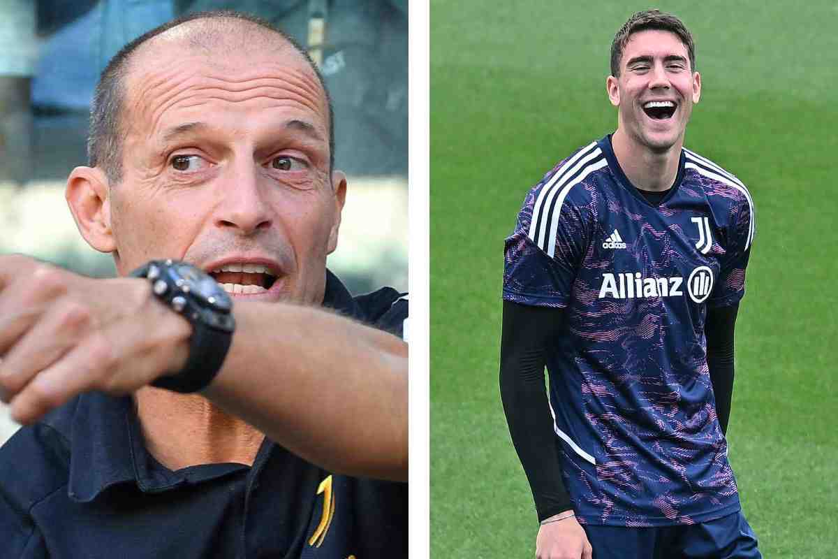 Allegri in ansia per Vlahovic