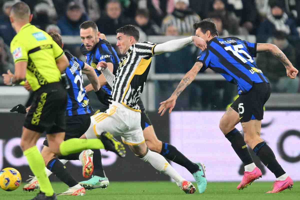 Immagini sparite bufera Juventus-Inter