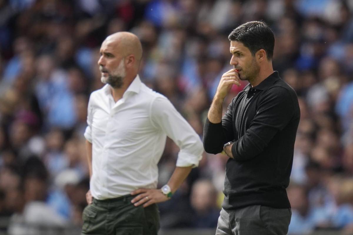 Guardiola e Arteta su Khephren Thuram