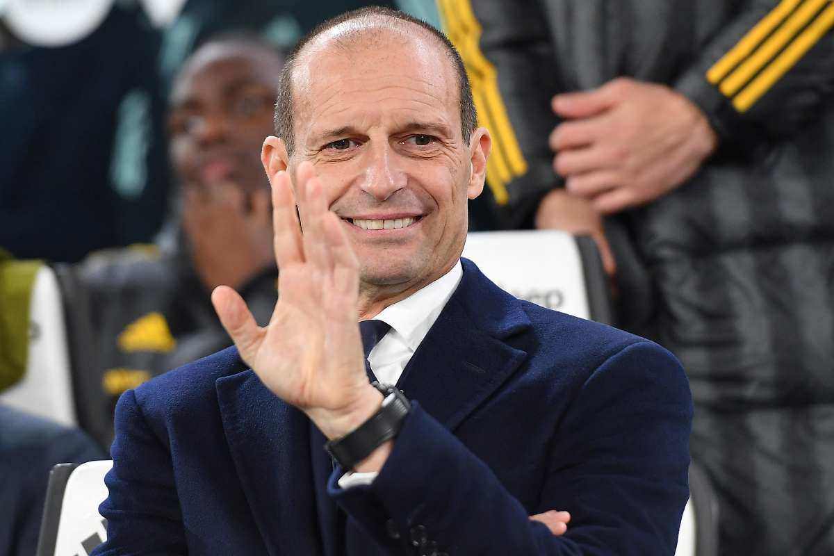 Massimiliano Allegri saluta chi parte