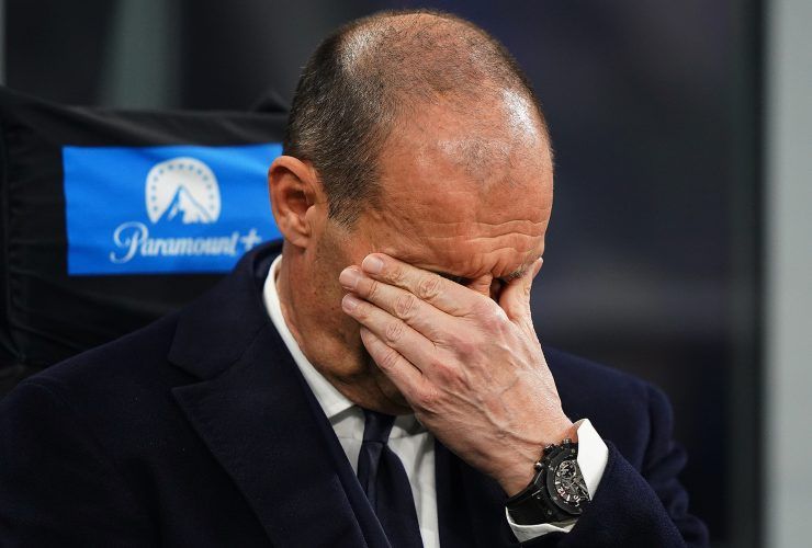 Massimiliano Allegri. "Thiago Motta nuovo allenatore della Juventus"