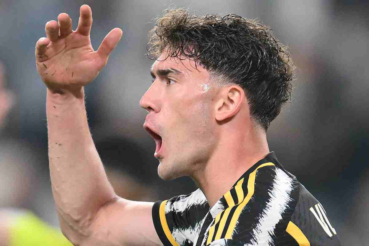Juventus-Fiorentina, Vlahovic non festeggia: “fuga” lampo negli spogliatoi