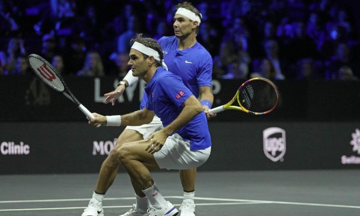 Federer e Nadal insieme