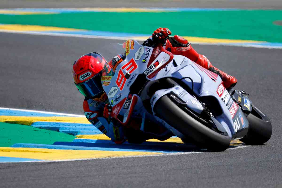 Marquez sulla Ducati ufficiale