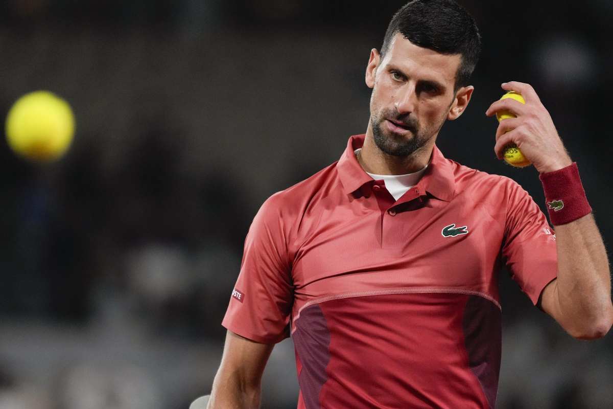 Djokovic, disperazione al Roland Garros