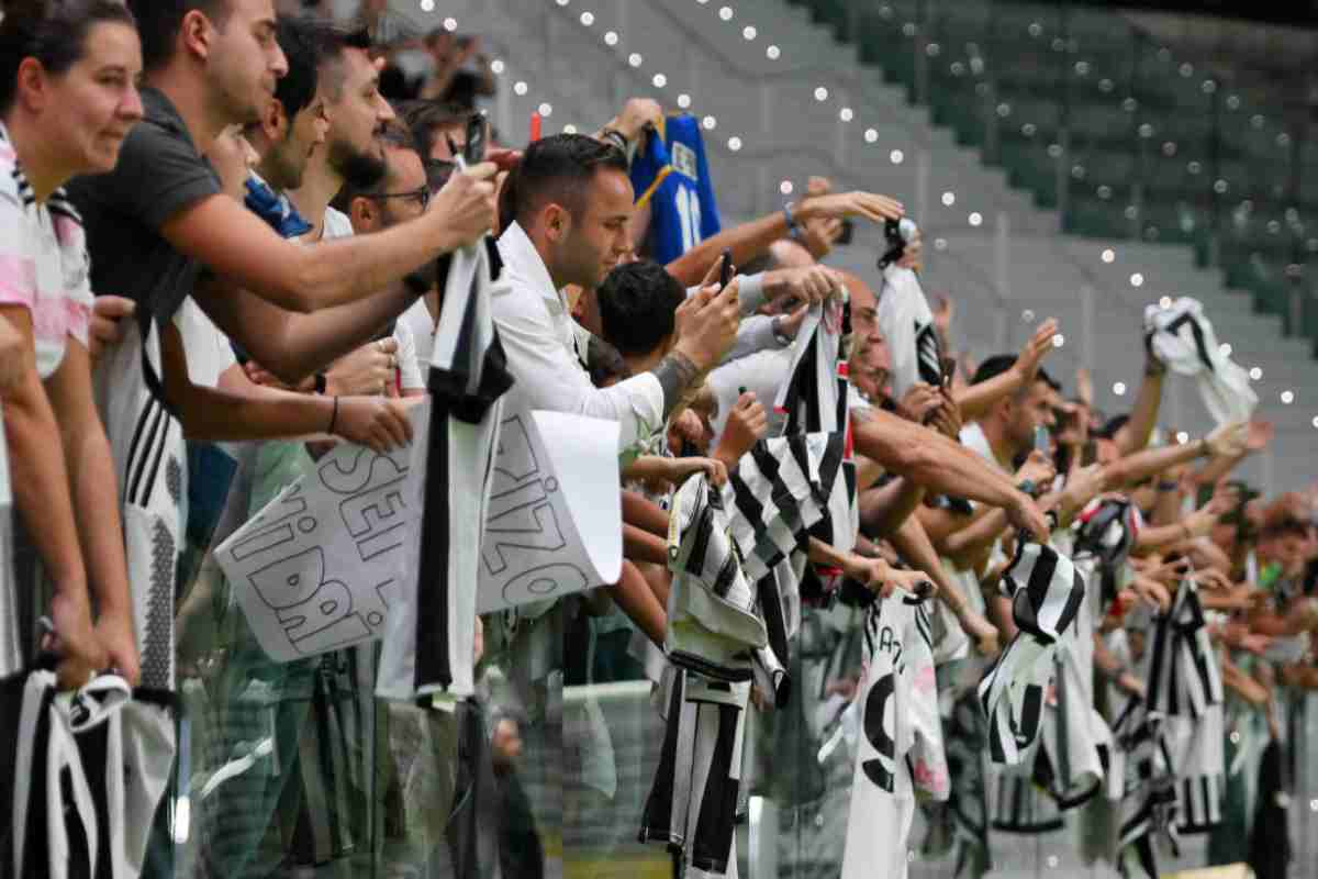 Tifosi della Juve senza parole