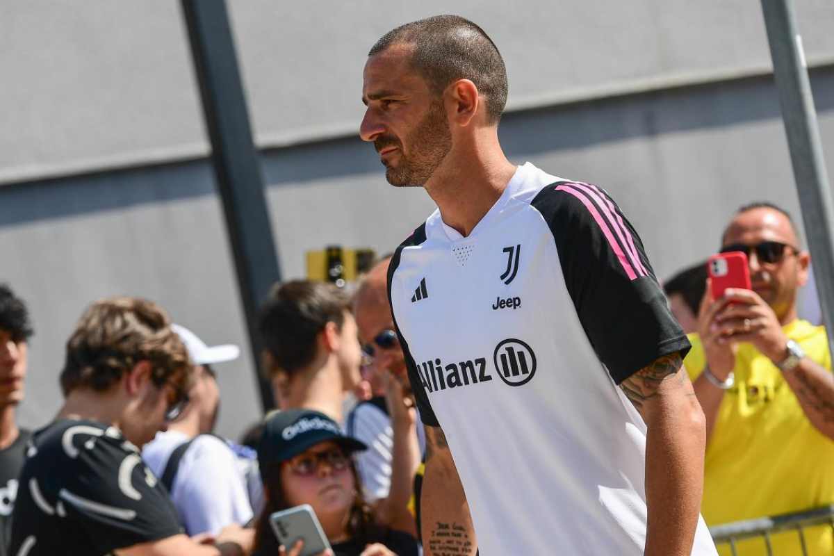 Bonucci e l'addio doloroso alla Juve