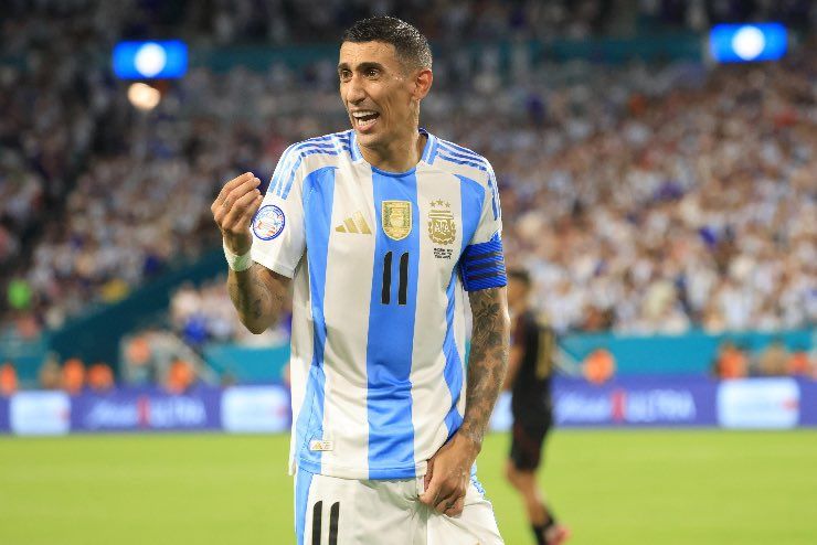 Di Maria saluta l'Argentina