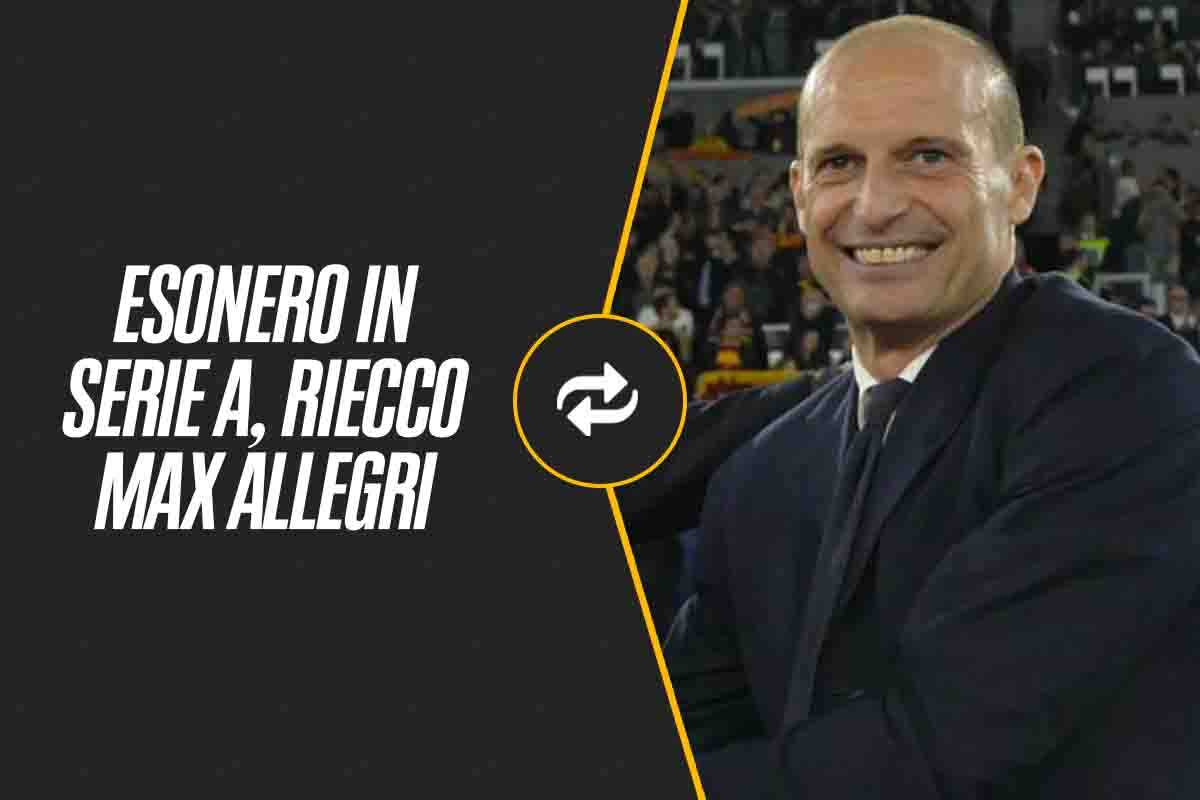 Allegri pronto a tornare in Serie A