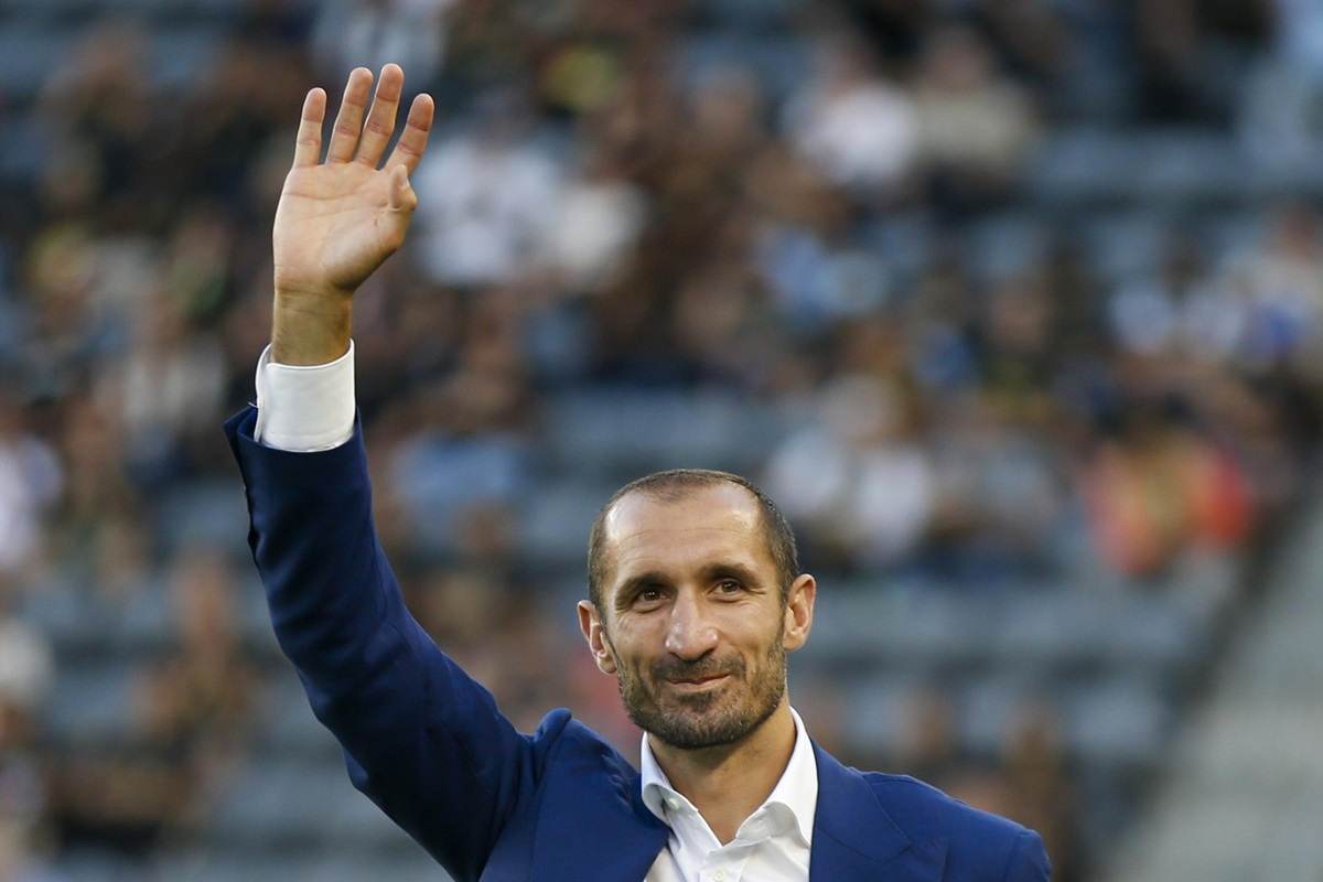 Lo ha scelto Chiellini, firma con la Juventus