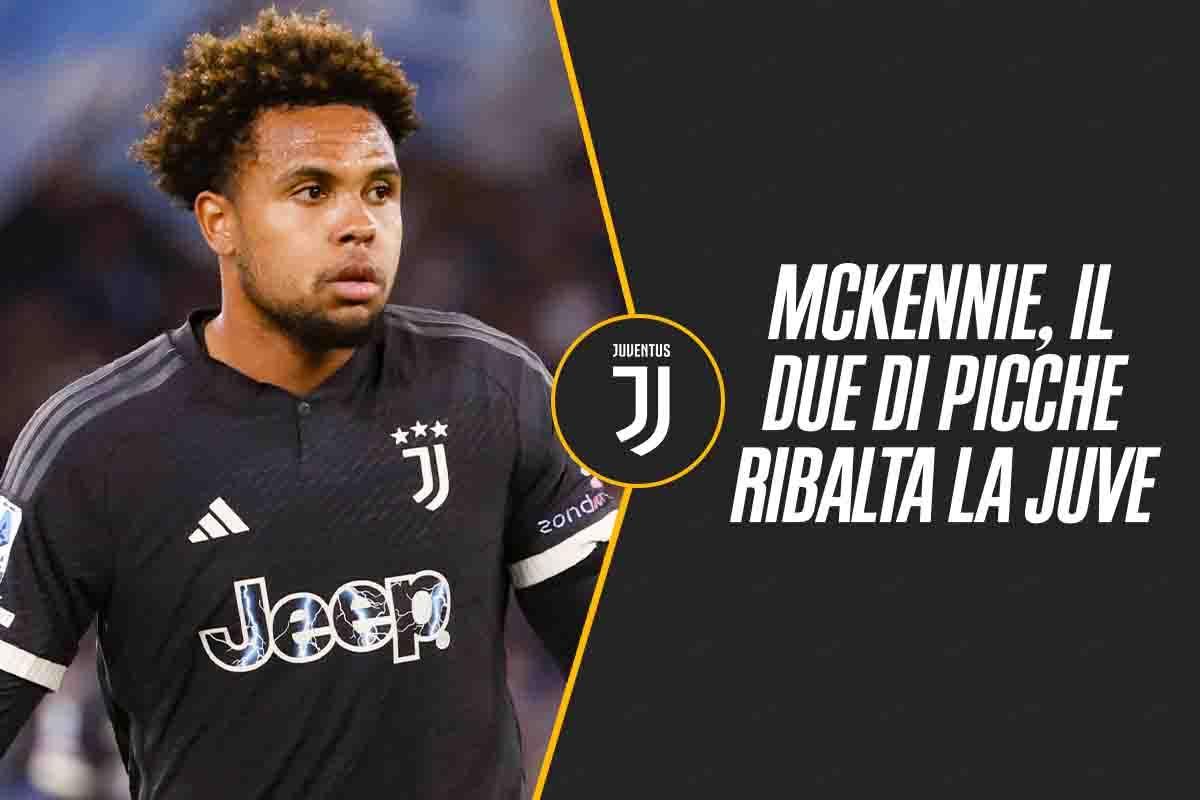 Calciomercato Juventus futuro McKennie