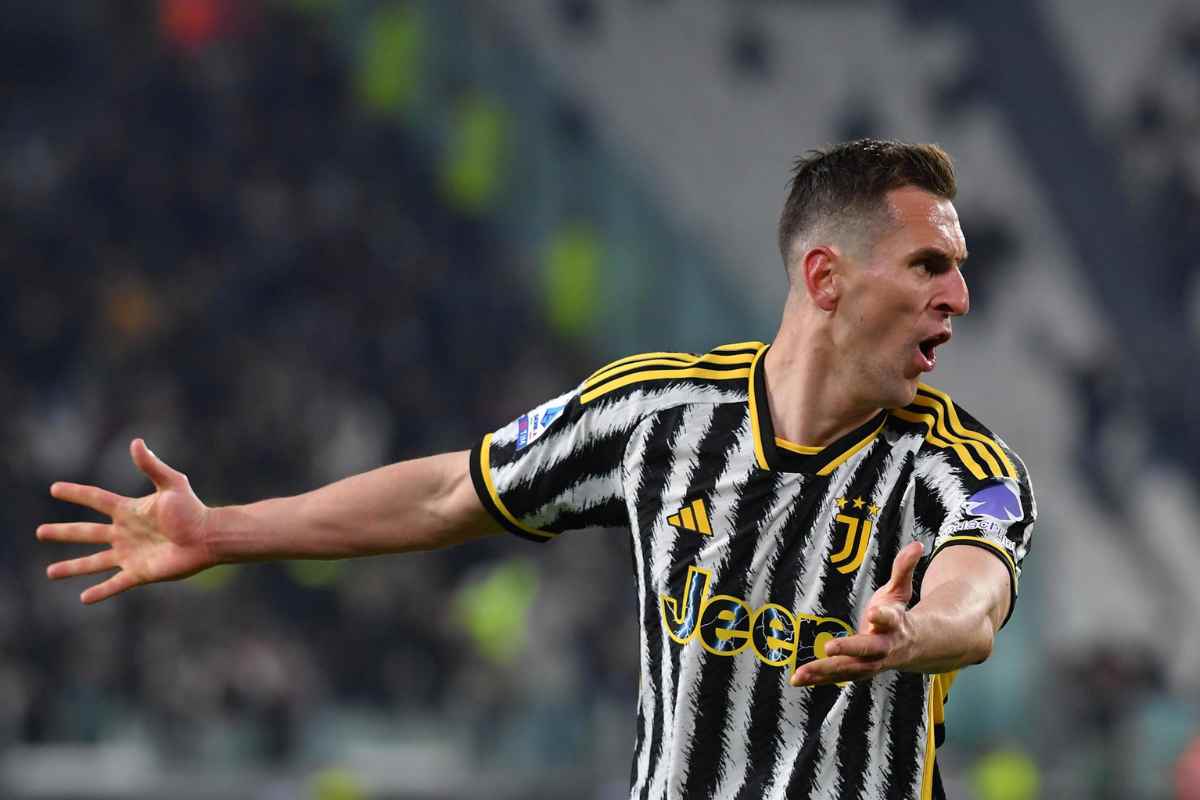 Arek Milik può lasciare la Juve