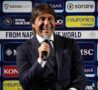 Antonio Conte applaudito alla fire di Juventus-Napoli