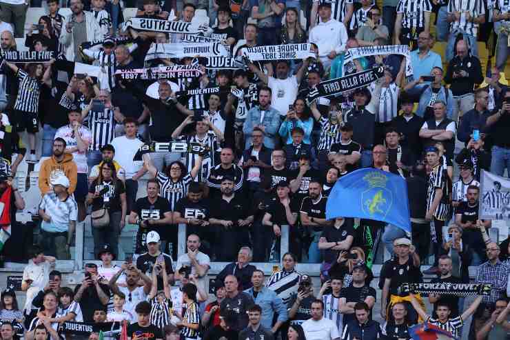 Tifosi della Juventus allo Stadium