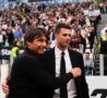 Antonio Conte e Thiago Motta