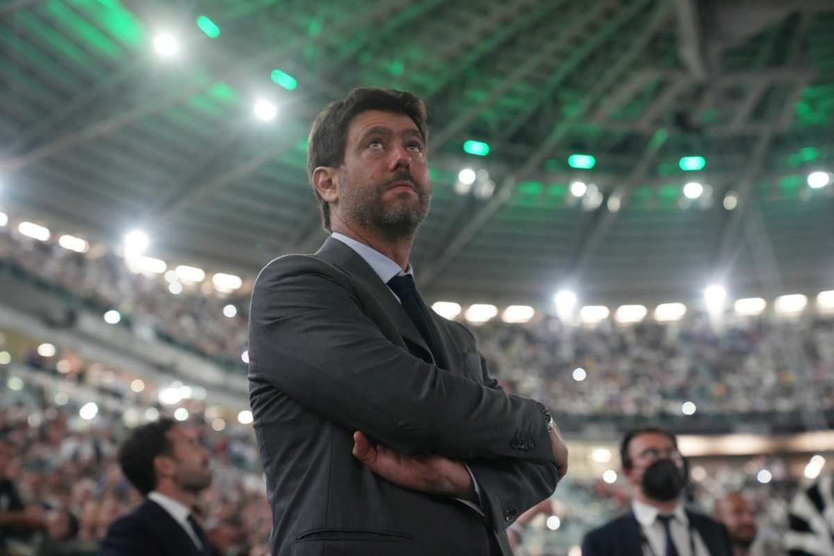 Andrea Agnelli all'Allianz Stadium