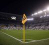 Bandierina della Juventus all'Allianz Stadium