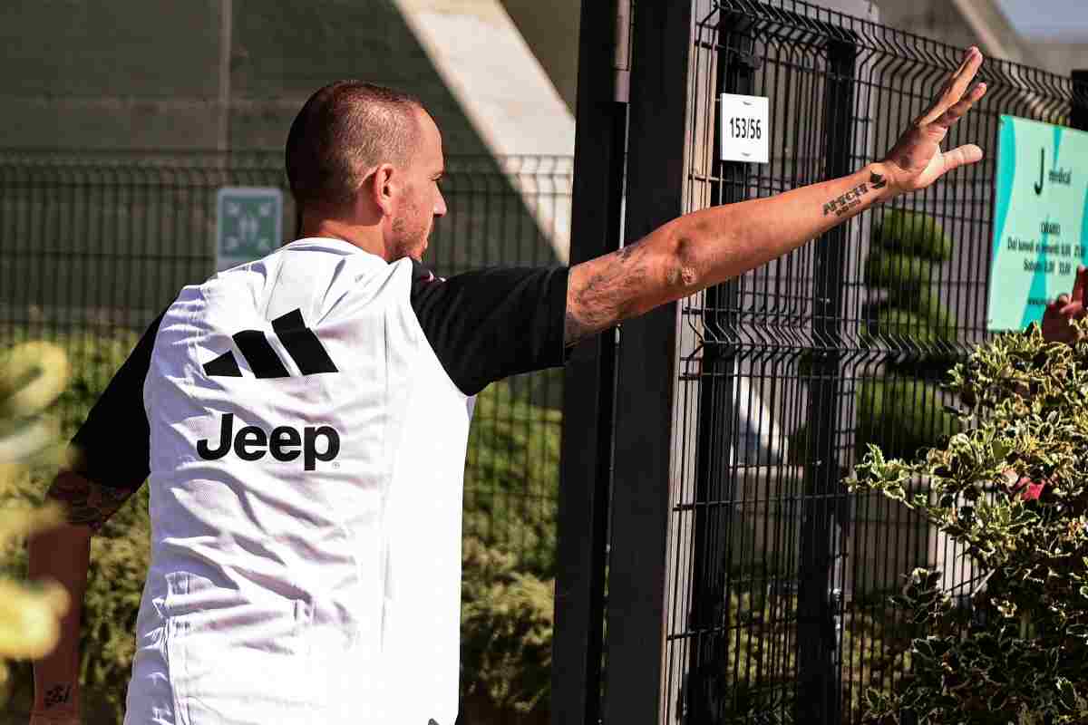 Bonucci alla Continassa