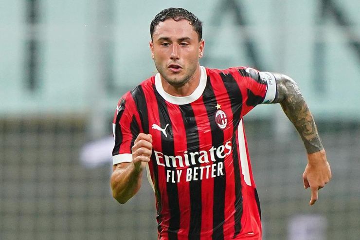 Davide Calabria nel match contro il Torino 