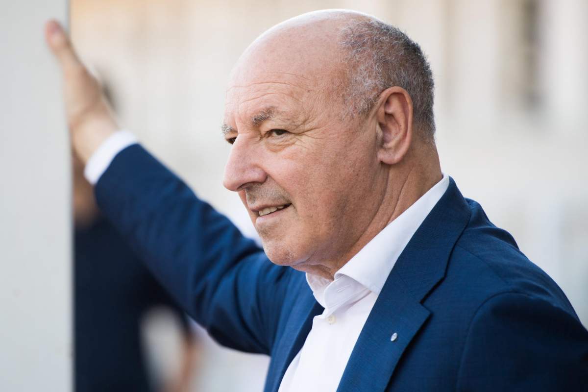 Marotta sorride