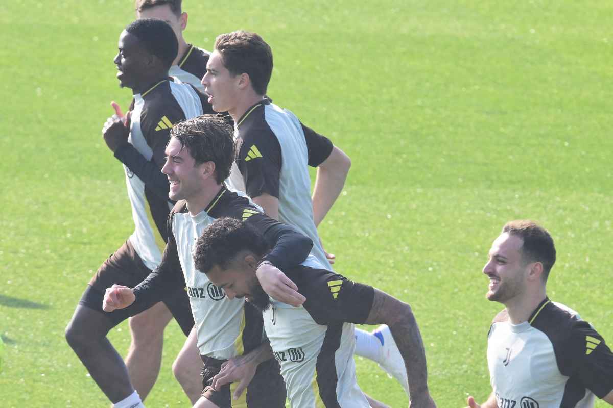 Allenamento Juventus