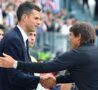 Thiago Motta saluta Conte