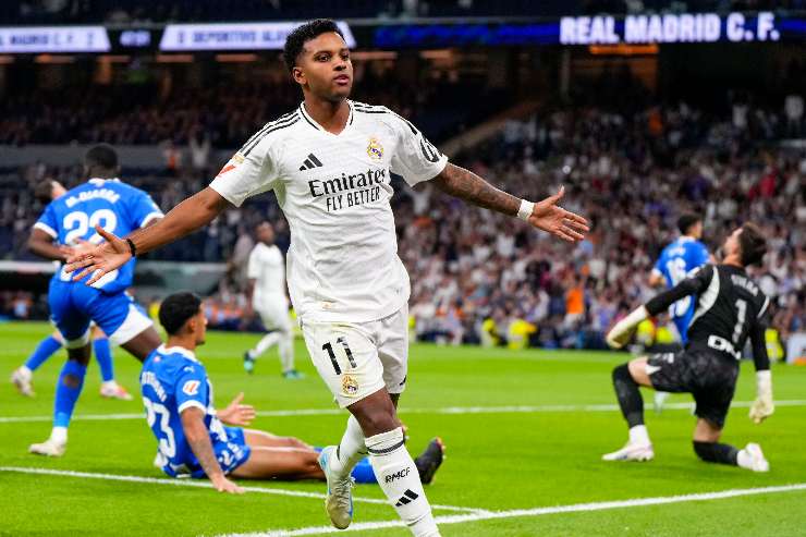 Rodrygo, attaccante del Real Madrid