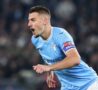 Milinkovic con la Lazio