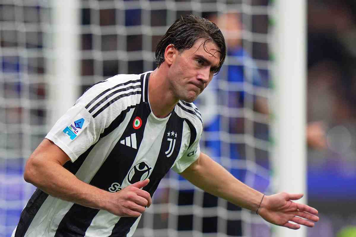 Dusan Vlahovic, attaccante della Juventus