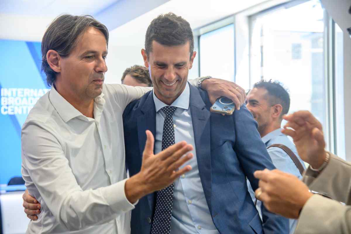 Simone Inzaghi e Thiago Motta