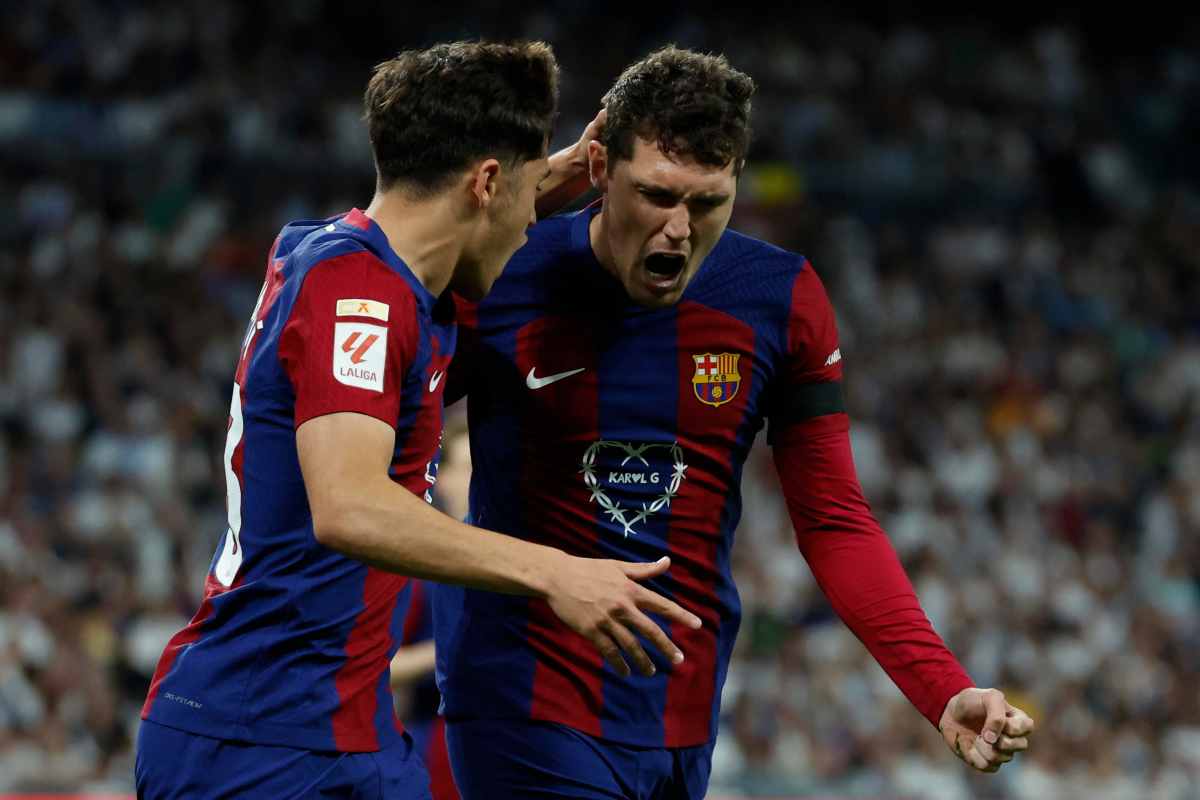 Christensen in goal con il Barcellona