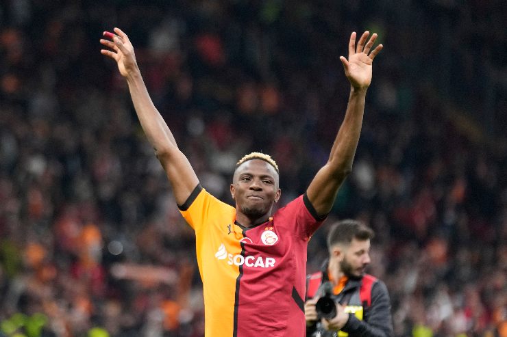 Victor Osimhen, attaccante del Galatasaray