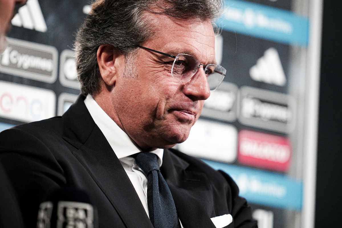 Il dt della Juventus, Criistiano Giuntoli