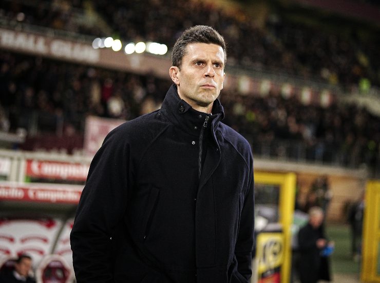 L'allenatore della Juventus Thiago Motta