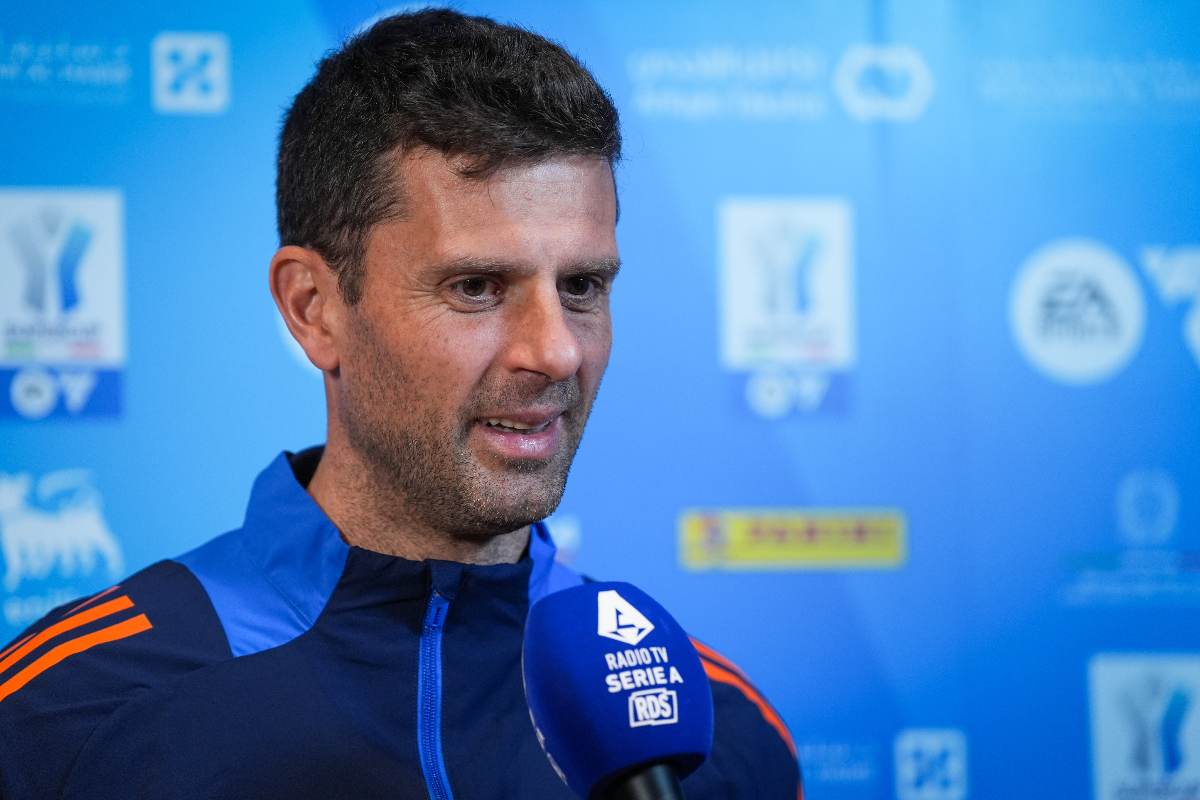 Il tecnico della Juventus Thiago Motta