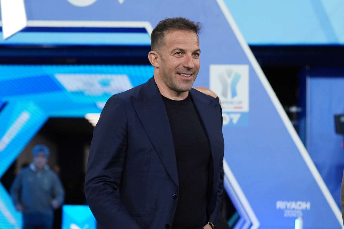 Del Piero sorridente