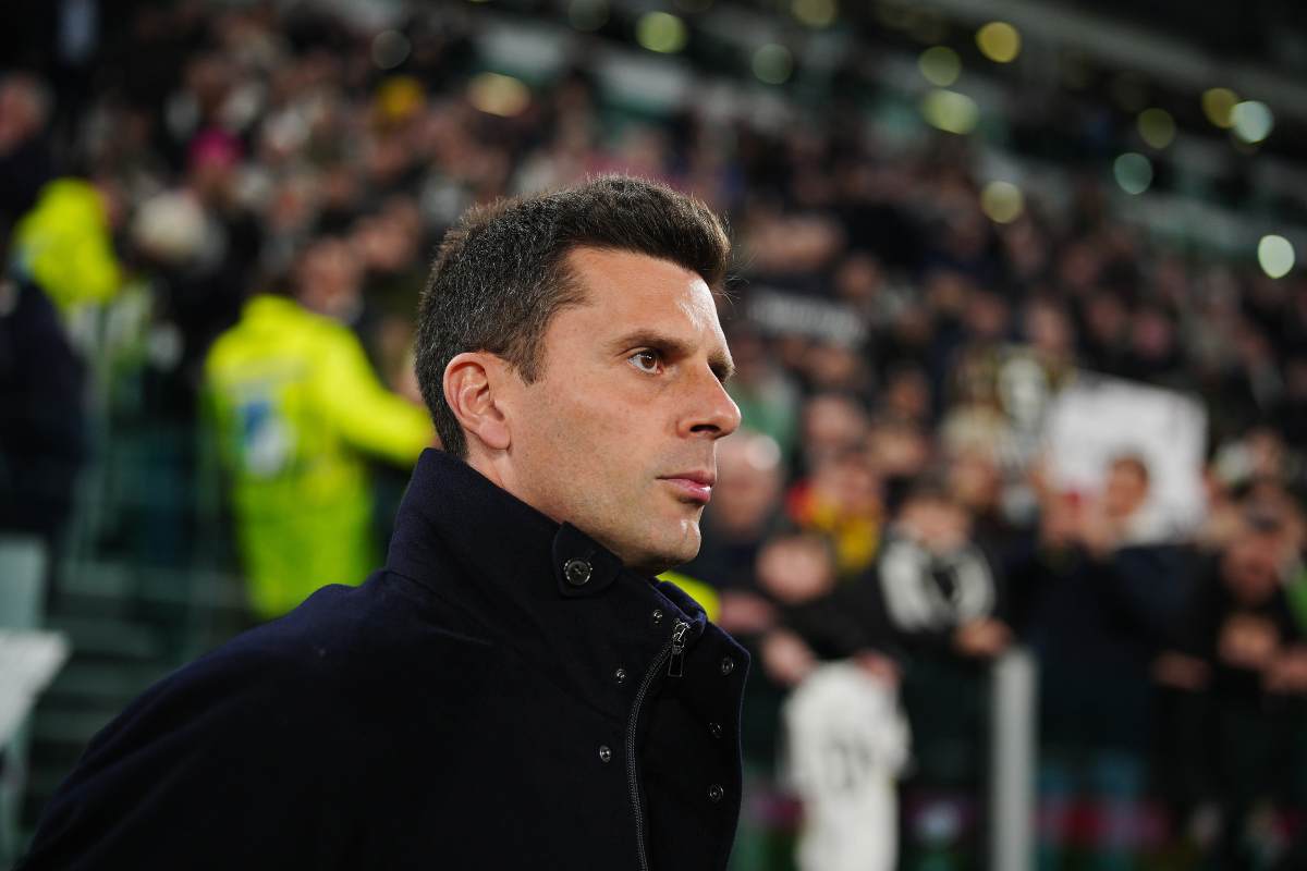 L'allenatore della Juventus Thiago Motta