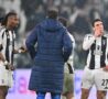 Giocatori della Juve dopo lo 0-4 contro l'Atalanta