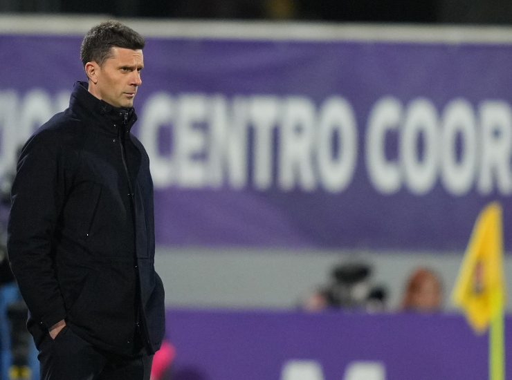 L'allenatore della Juventus Thiago Motta