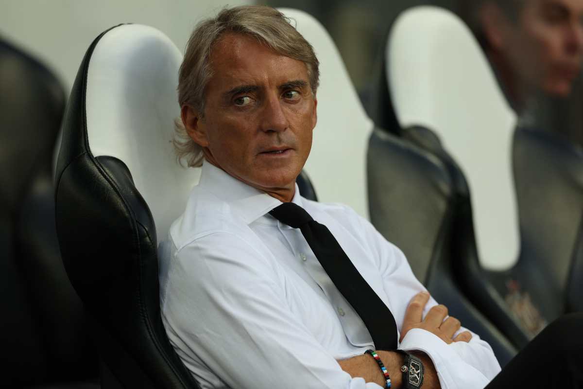 Roberto Mancini sulla panchina dell'Arabia Saudita