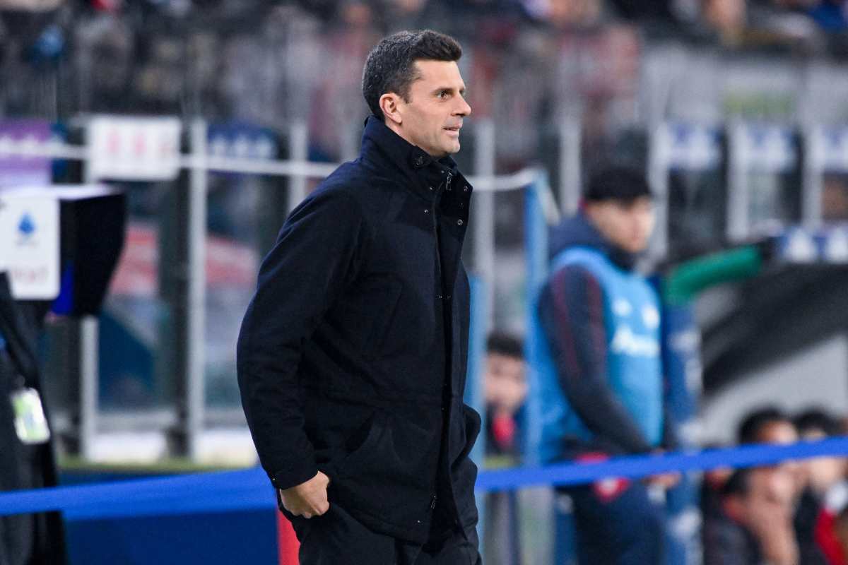 L'allenatore della Juventus Thiago Motta